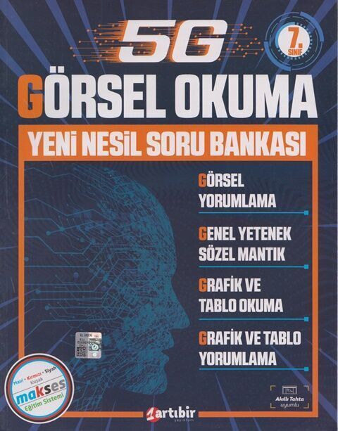 Artıbir Yayınları 7. Sınıf 5G Konsept Paragraf Soru Bankası