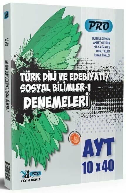 Yayın Denizi AYT Türk Dili ve Edebiyatı Sosyal Bilimler Pro 10 x 40 Denemeleri