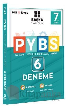 Başka Yayıncılık 7. Sınıf PYBS 6 lı Deneme