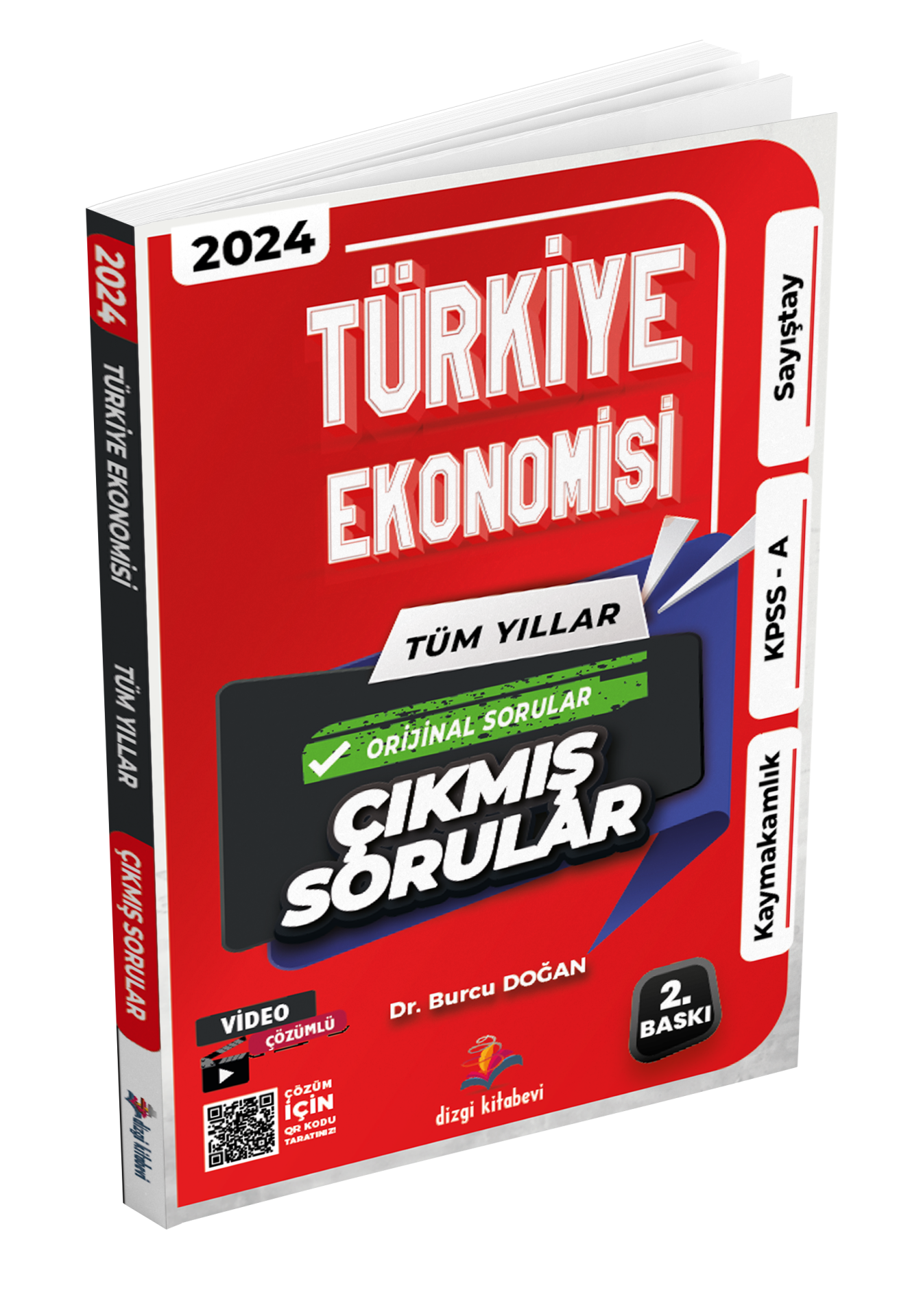 Dizgi Kitap 2023 Kaymakamlık Türkiye Ekonomisi Çıkmış Sorular - Burcu Doğan Dizgi Kitap