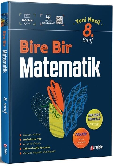 Artıbir Yayınları 8. Sınıf Bire Bir Matematik