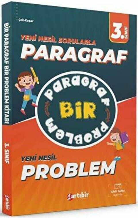Artıbir Yayınları 3. Sınıf Paragraf Problem Yeni Nesil Sorular