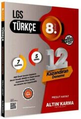 Altın Karma 2024 8. Sınıf LGS Türkçe 12 li Sarmal Deneme Altın Karma