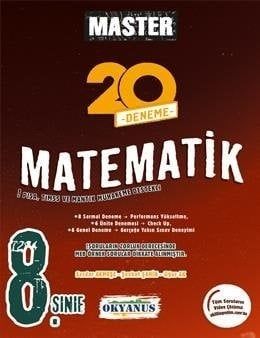 Okyanus 8. Sınıf Master Matematik 20 Deneme Okyanus Yayınları