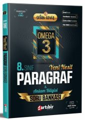 Artıbir Yayınları 8. Sınıf LGS Paragraf Çetin Ceviz Omega 3 Soru Bankası