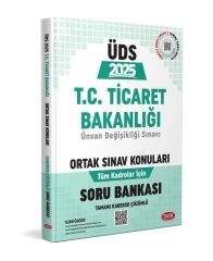 Data 2025 ÜDS Ticaret Bakanlığı Tüm Kadrolar İçin Ortak Sınav Konuları Soru Bankası Ünvan Değişikli