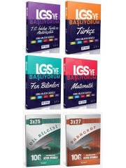 Yanıt + Anla Kazan LGS Tüm Dersler LGS ye Başlıyorum ve Anla Kazan Deneme 6 lı Set