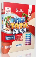Yanıt Yayınları 5. Sınıf 5 ten 6 ya Etkinlikli Yaz Tatil Kitabı 2026