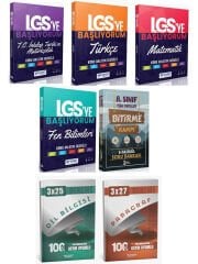 Yanıt + İsem LGS Tüm Dersler Başlıyorum + Bitirme Kampı Fasikül Soru + Anla Kazan Deneme 7 li Set