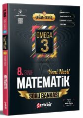 Artıbir Yayınları 8. Sınıf LGS Matematik Çetin Ceviz Omega 3 Soru Bankası