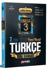 Artıbir Yayınları 7. Sınıf Türkçe Çetin Ceviz Omega 3 Soru Bankası