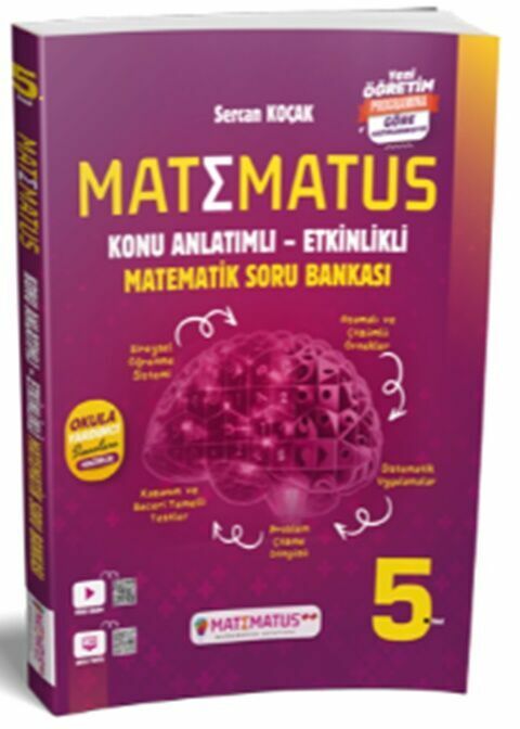 Matematus 5. Sınıf Matematik Konu Anlatımlı Etkinlikli Soru Bankası