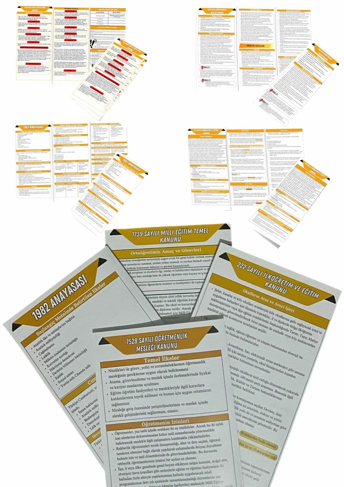 Hoca Etkisi MEB-AGS Mevzuat Hızlı Tekrar Poster Notları Hoca Etkisi Yayınları