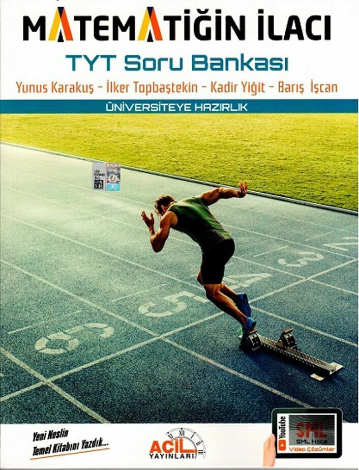 Acil Yayınları TYT Matematiğin İlacı 1 Soru Bankası