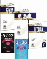 Anla Kazan Yayınları Deneme Seti ve Bilgi Sarmal AYT Biyoloji Matematik Kimya Deneme Seti