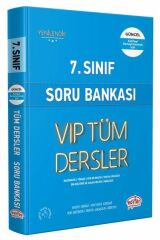 Editör Yayınevi 7. Sınıf VIP Tüm Dersler Soru Bankası Mavi Kitap