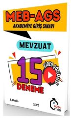 Hoca Etkisi 2025 MEB-AGS Mevzuat 15 Deneme Çözümlü - Recep Özceylan Hoca Etkisi Yayınları