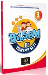 IQ Yayınları 3. Sınıf BİLSEM 8 li Deneme Seti IQ Yayınları