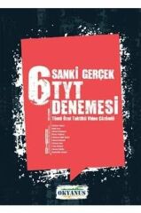 Okyanus YKS TYT 6 Sanki Gerçek Denemesi Okyanus Yayınları