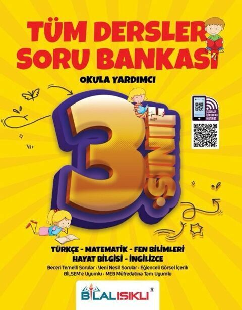 Bilal Işıklı Yayınları 3. Sınıf Tüm Dersler Soru Bankası