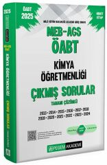 Pegem 2025 ÖABT MEB-AGS Kimya Çıkmış Sorular Çözümlü Pegem Yayınları