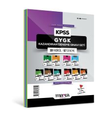Marka 2025 KPSS Genel Yetenek Genel Kültür Kazandıran 10 Fasikül 67 Deneme Set Marka Yayınları