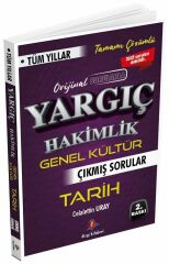 Dizgi Kitap Hakimlik YARGIÇ Tarih Çıkmış Sorular Çözümlü - Celalettin Uray Dizgi Kitap
