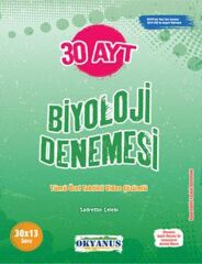 Okyanus YKS AYT Biyoloji 30 Denemeleri Okyanus Yayınları