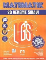 Mozaik Yayınları 8. sınıf LGS Matematik 20 li Deneme Sınavı