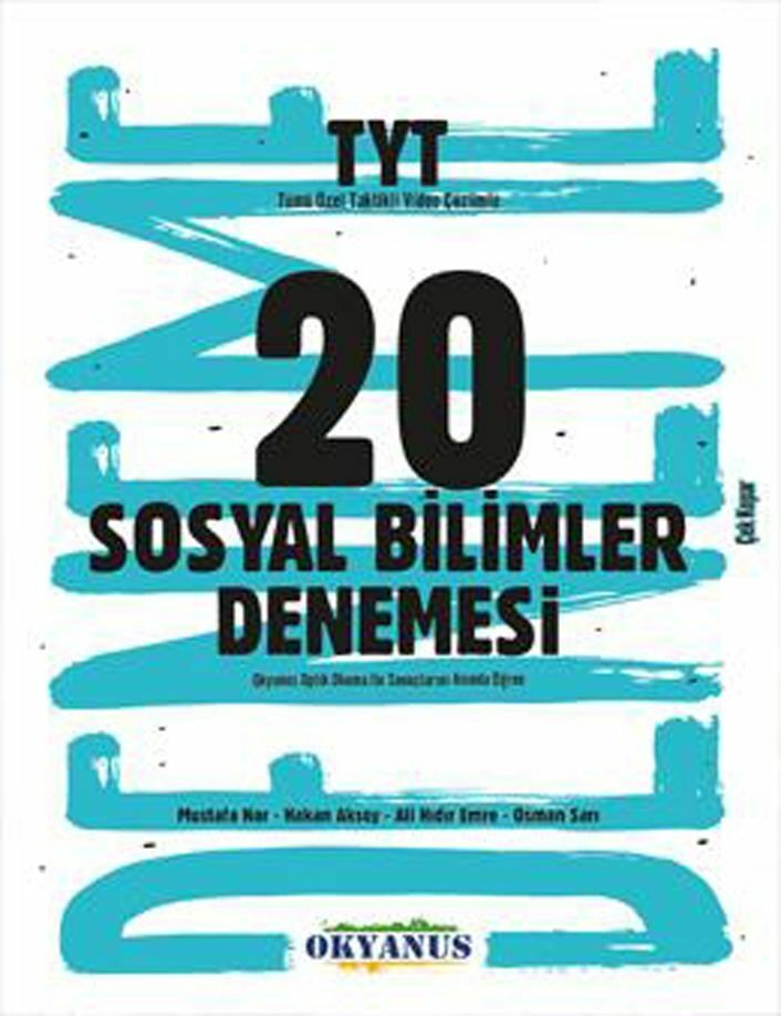 Okyanus Yayınları TYT Sosyal Bilimler 20 Denemesi