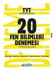 Okyanus YKS TYT Fen Bilimleri 20 Deneme Çek Kopar Okyanus Yayınları