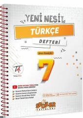 Spoiler Yayınları 7. Sınıf Türkçe Yeni Nesil Defter