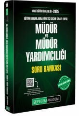 Pegem 2025 MEB EKYS Müdür ve Yardımcılığı Soru Bankası Pegem Akademi Yayınları