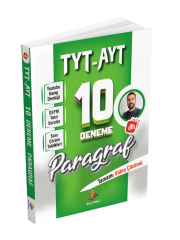 Dizgi Kitap Deniz Hoca TYT AYT Paragraf 10 Deneme Sınavı Dizgi Kitap
