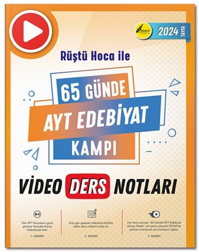 Rüştü Hoca YKS AYT 65 Günde Edebiyat Kampı Video Ders Notları - Rüştü Bayındır Rüştü Hoca