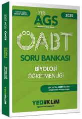Yediiklim 2025 ÖABT MEB-AGS Biyoloji Öğretmenliği Soru Bankası Yediiklim Yayınları