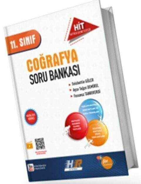 Hız ve Renk 11. Sınıf Coğrafya HİT Soru Bankası Hız ve Renk Yayınları