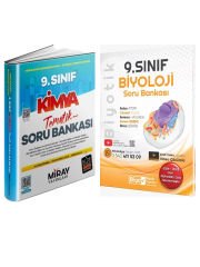 Miray Yayınları 9. Sınıf Kimya Tematik Soru ve 9. Sınıf Biyotik Biyoloji Soru 2 li Set