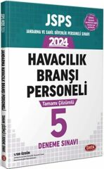 Data Yayınları 2024 JSPS Jandarma Sahil Güvenlik ve Personeli Sınavı Havacılık Branşı Personeli 5 Deneme Sınavı