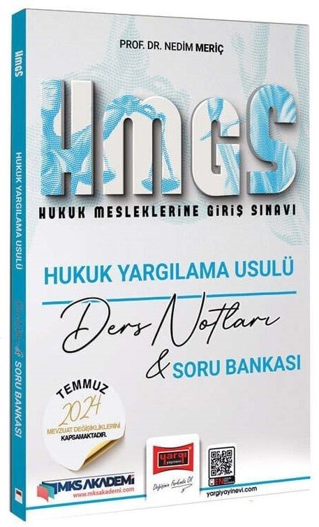 Yargı 2025 HMGS Hukuk Yargılama Usulü Ders Notları ve Soru Bankası Yargı Yayınları