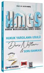 Yargı 2025 HMGS Hukuk Yargılama Usulü Ders Notları ve Soru Bankası Yargı Yayınları