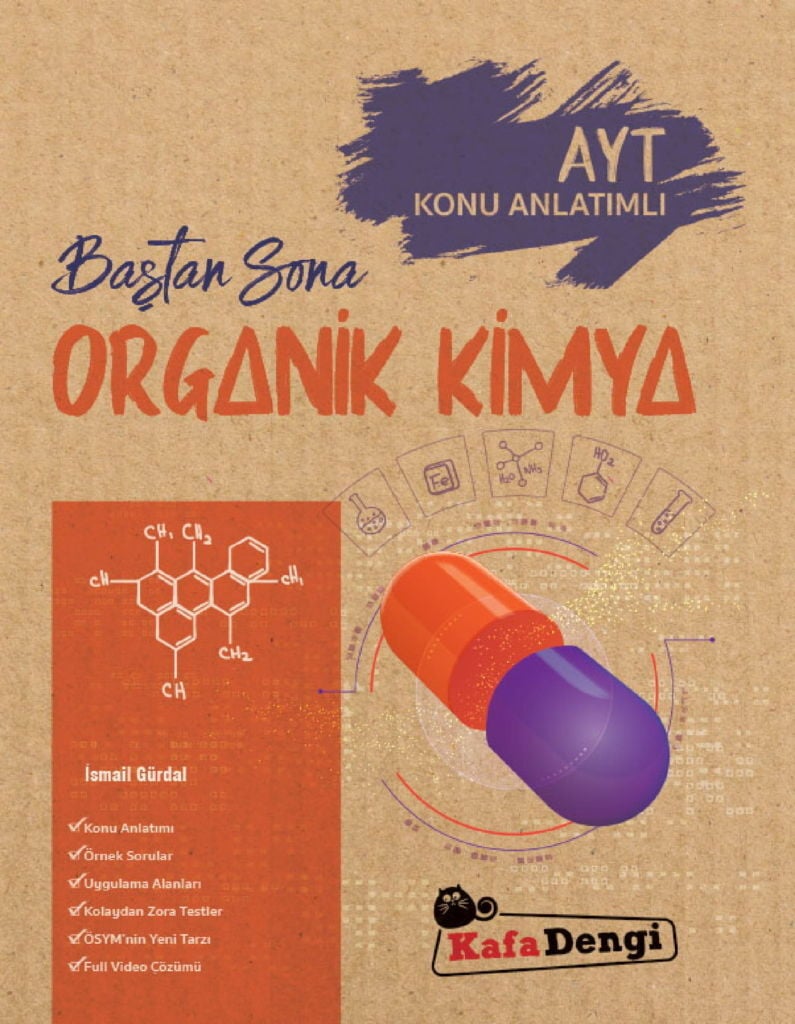 Kafa Dengi AYT Organik Kimya Baştan Sona Konu Anlatımlı