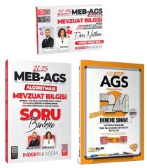 Yediiklim + İndeks 2025 MEB-AGS Eğitimin Temel + Mevzuat Ders Notları + Soru + 24 Deneme 3 lü Set