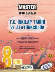 Okyanus 8. Sınıf TC İnkılap Tarihi ve Atatürkçülük Master Soru Bankası Okyanus Yayınları