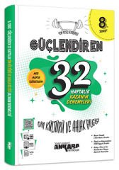 Ankara Yayıncılık 8. Sınıf Güçlendiren 32 Haftalık Din Kültürü ve Ahlak Bilgisi Kazanım Denemeleri
