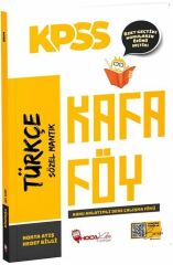 Hoca Kafası KPSS Türkçe Konu Anlatımlı Kafa Föy Hoca Kafası Yayınları