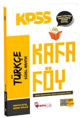 Hoca Kafası KPSS Türkçe Konu Anlatımlı Kafa Föy Hoca Kafası Yayınları