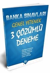 KR Akademi Banka Sınavları Genel Yetenek 3 Çözümlü Deneme Halk Bankası ve Ziraat Bankası Sınavları