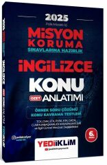 Yediiklim 2025 Polis Meslek İçi Misyon Koruma İngilizce Özet Konu Anlatımı 6. Baskı Yediiklim