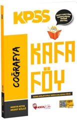 Hoca Kafası KPSS Coğrafya Konu Anlatımlı Kafa Föy Hoca Kafası Yayınları